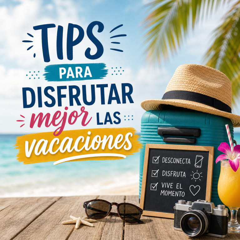 Claves para aprovechar mejor tus vacaciones de playa